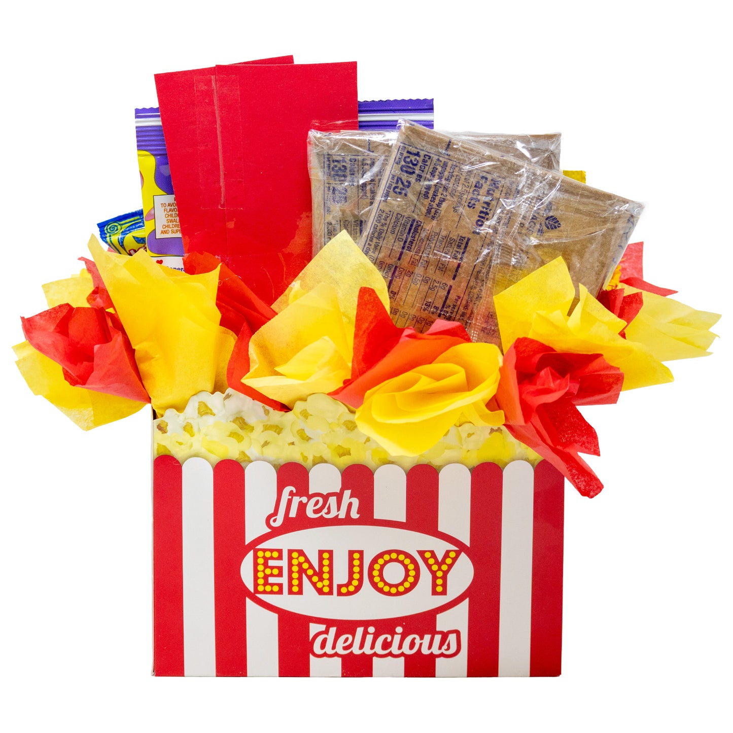 Movie Night Popcorn Snack Box