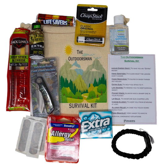 Outdoorsman Funny Survival Kit