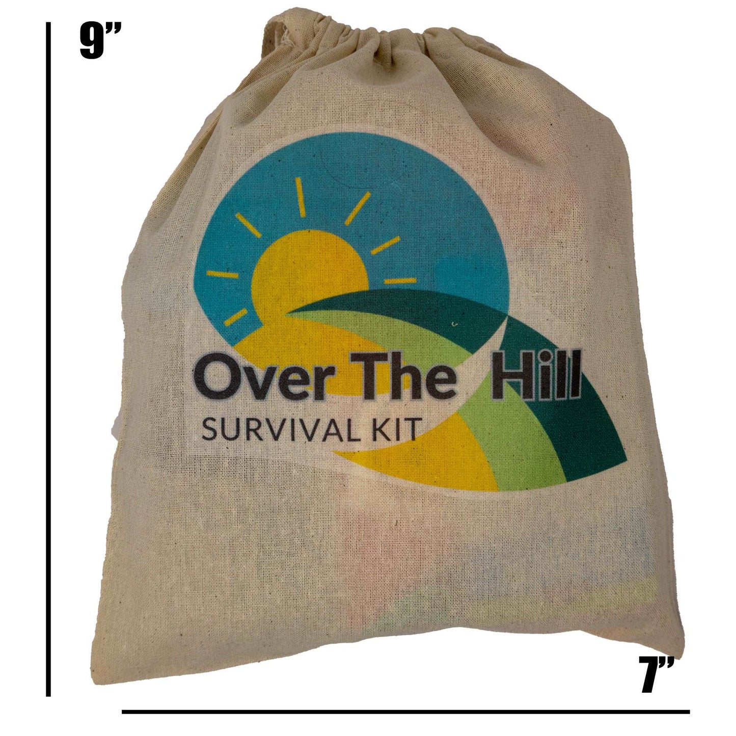 Over the Hill Funny Survival Kit Gag Gifts | Personalized and Delivered