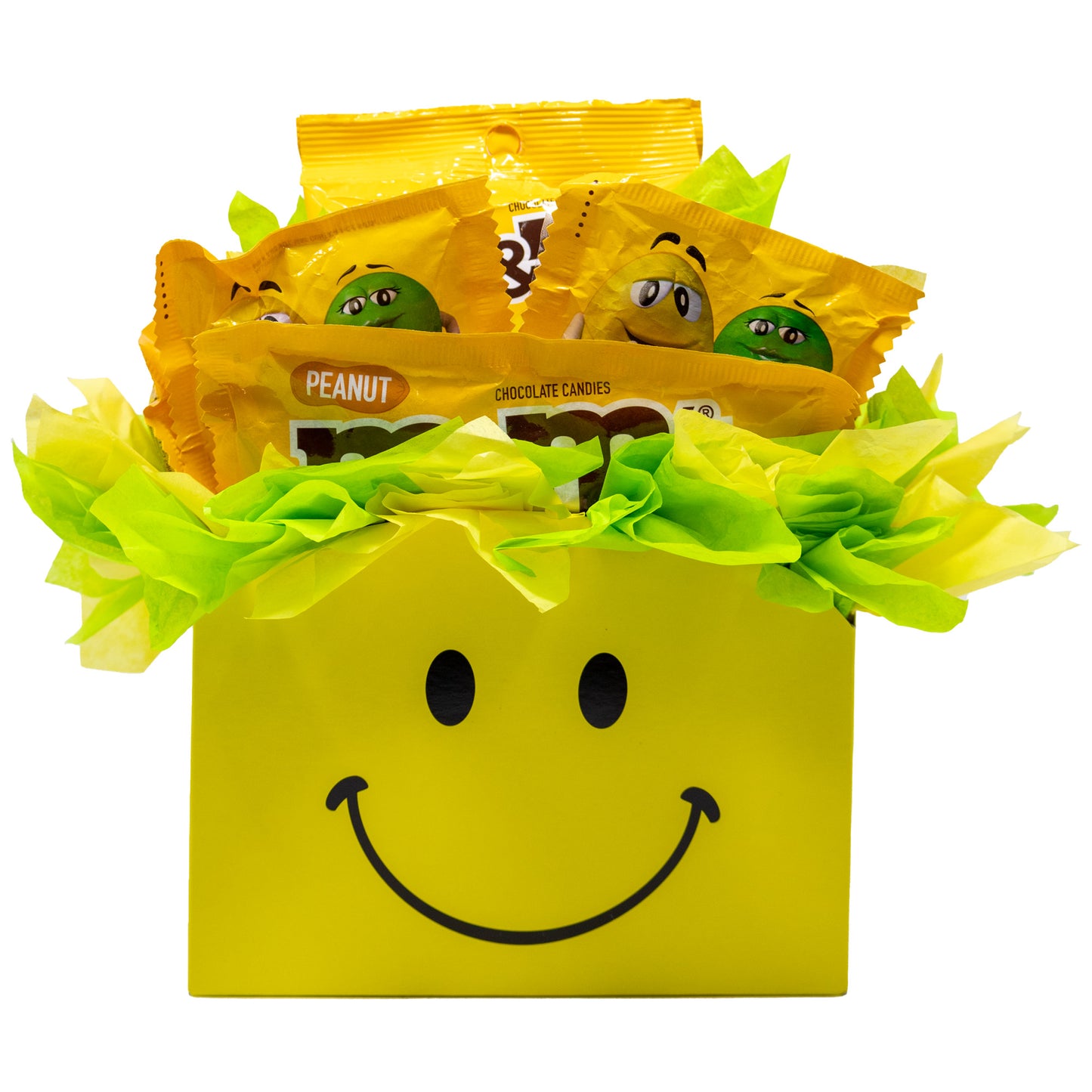 Peanut M&M's Candy Bouquet | Gift Idea for Birthdays, Anniversary, Thank You | Send a Smile