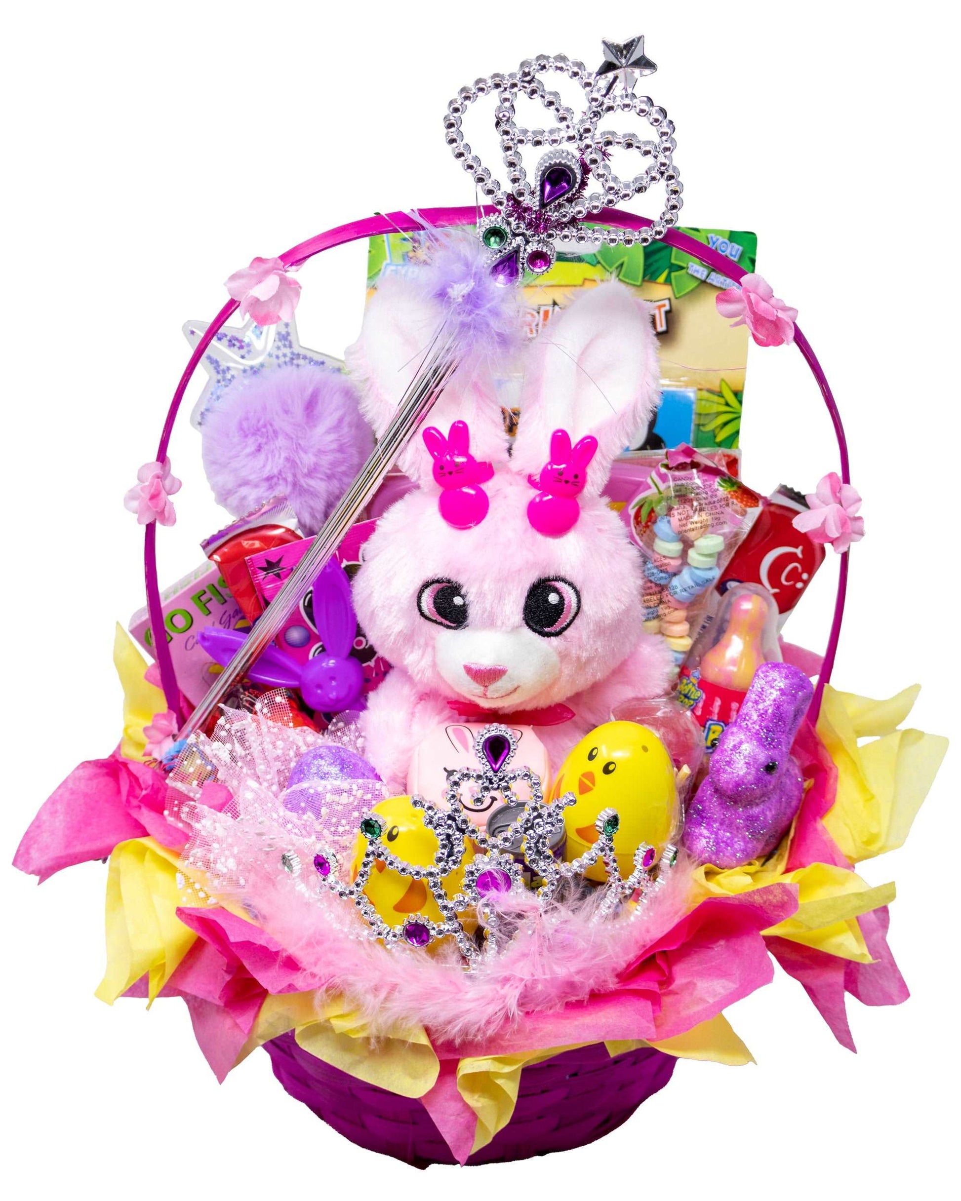 Pink Princess Easter Basket