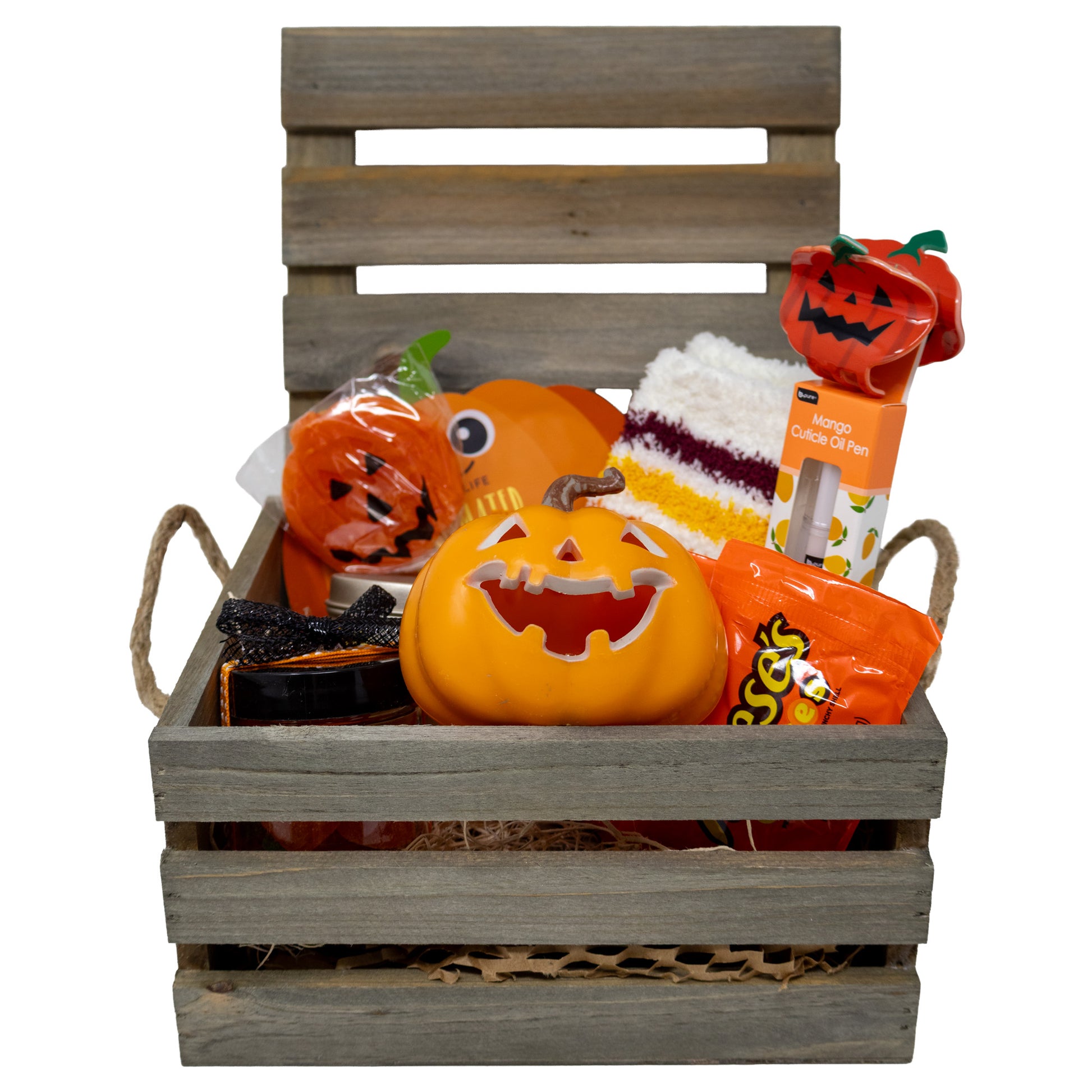 Pumpkin Love Halloween/Fall Candy and Spa Gift Set