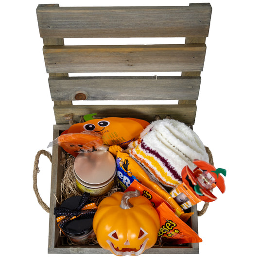 Pumpkin Love Halloween/Fall Candy and Spa Gift Set