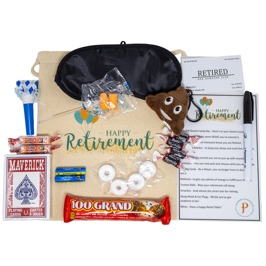Retirement Funny Survival Kit | Words of Wisdom