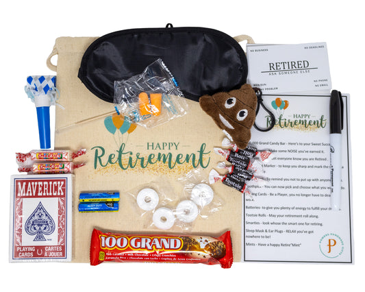 Retirement Funny Survival Kit | Words of Wisdom