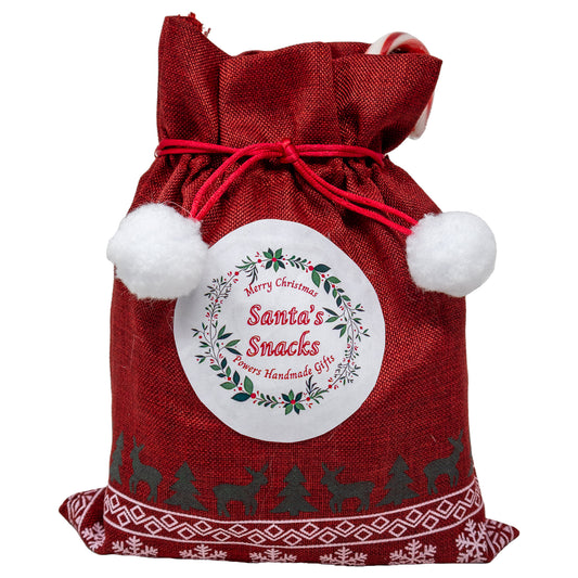Pre-filled Santa's Snack Bag
