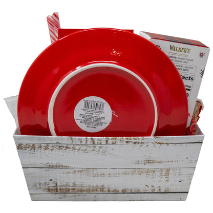 Snowman Season Holiday Indulgence Gift Basket