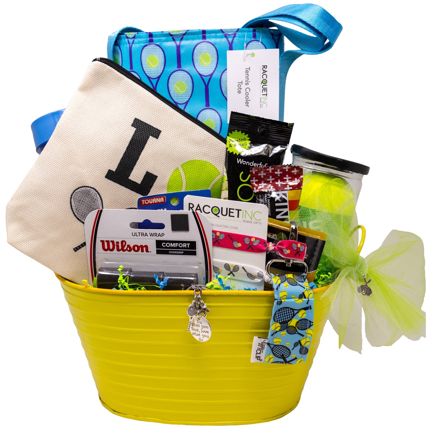 Tennis Gift Basket "Do What You Love, Love What You Do"