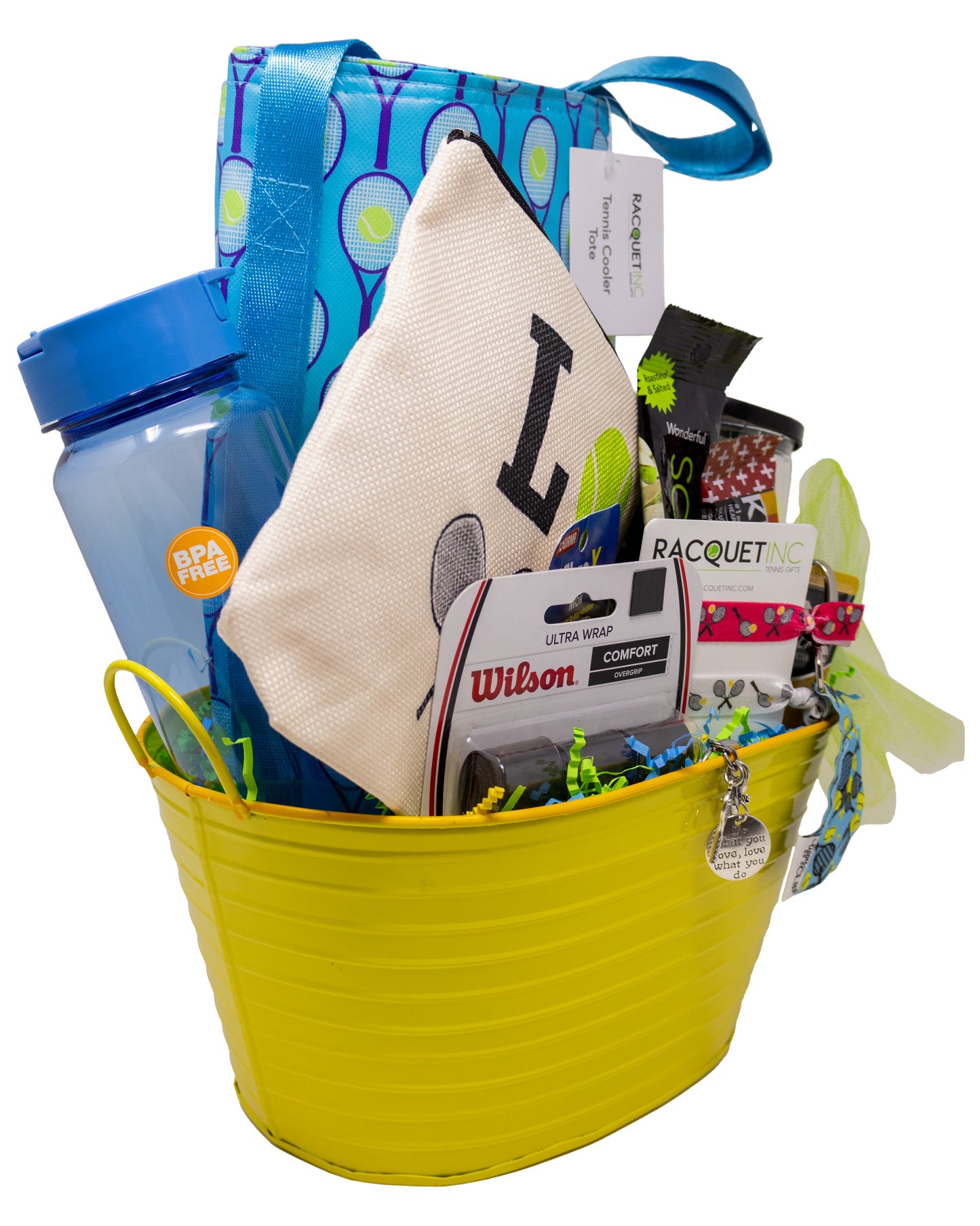 Tennis Gift Basket "Do What You Love, Love What You Do"