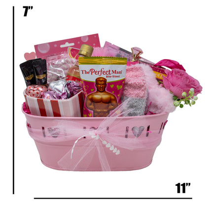 Galentine's Gift Basket - The Perfect Man  