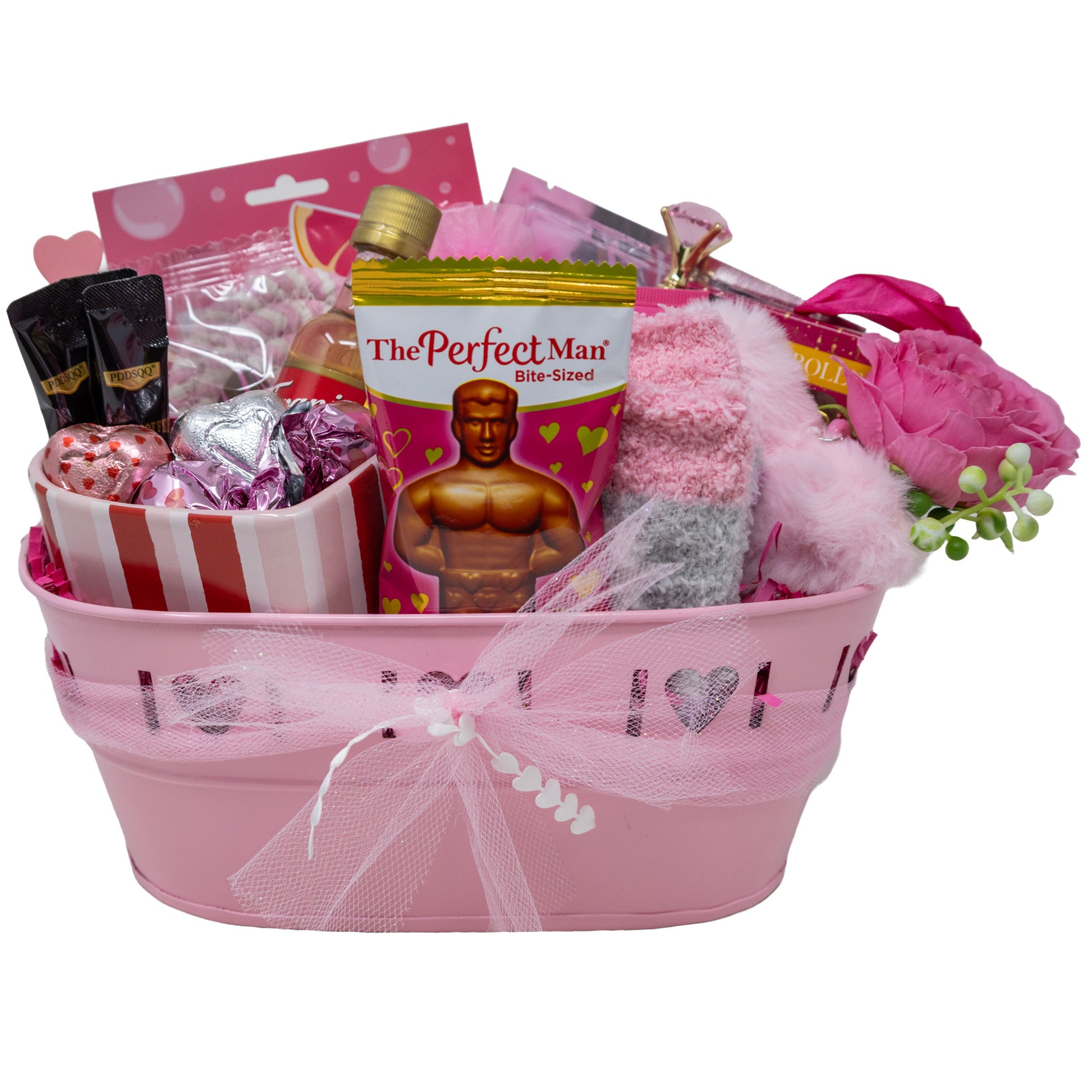 Galentine's Gift Basket - The Perfect Man  