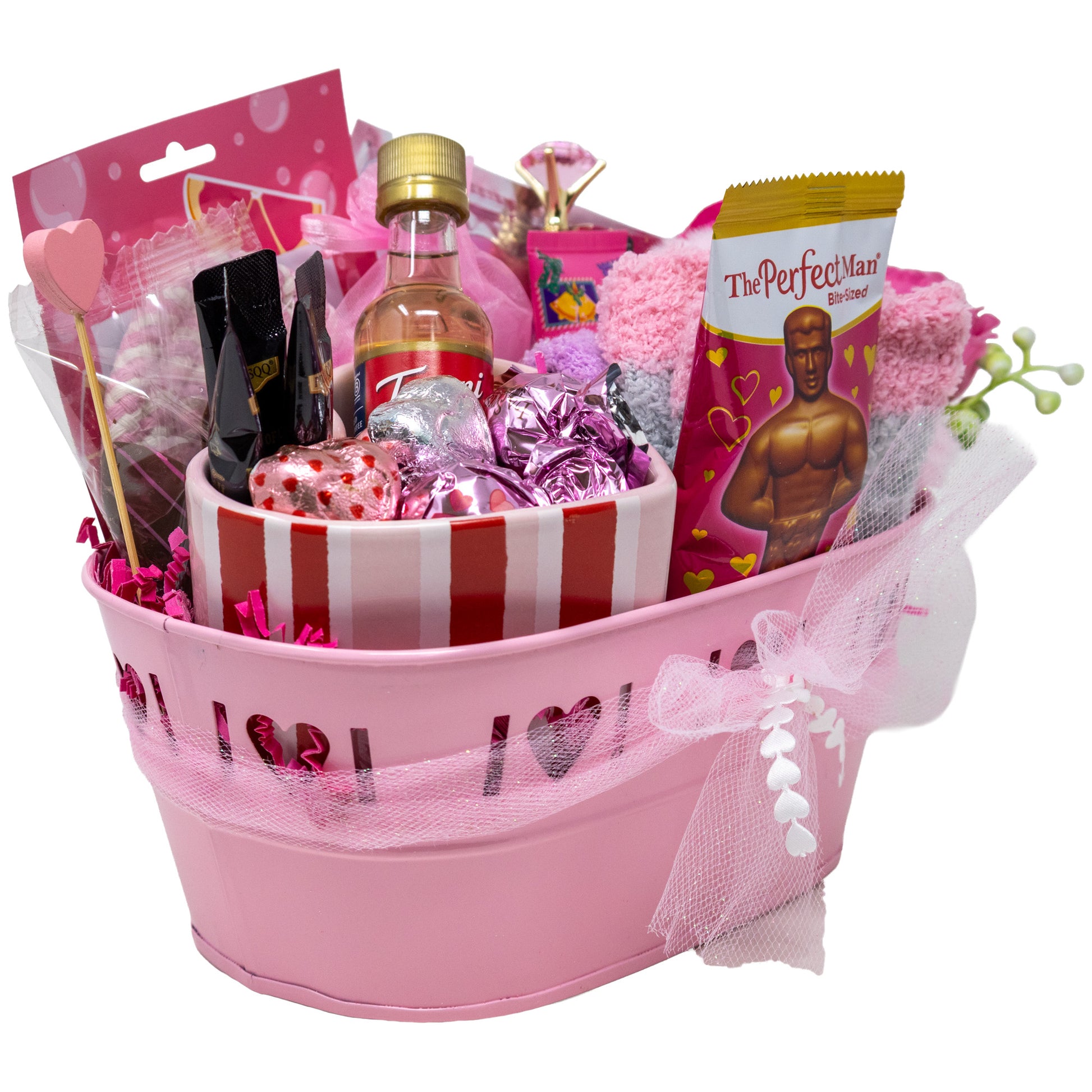 Galentine's Gift Basket - The Perfect Man  