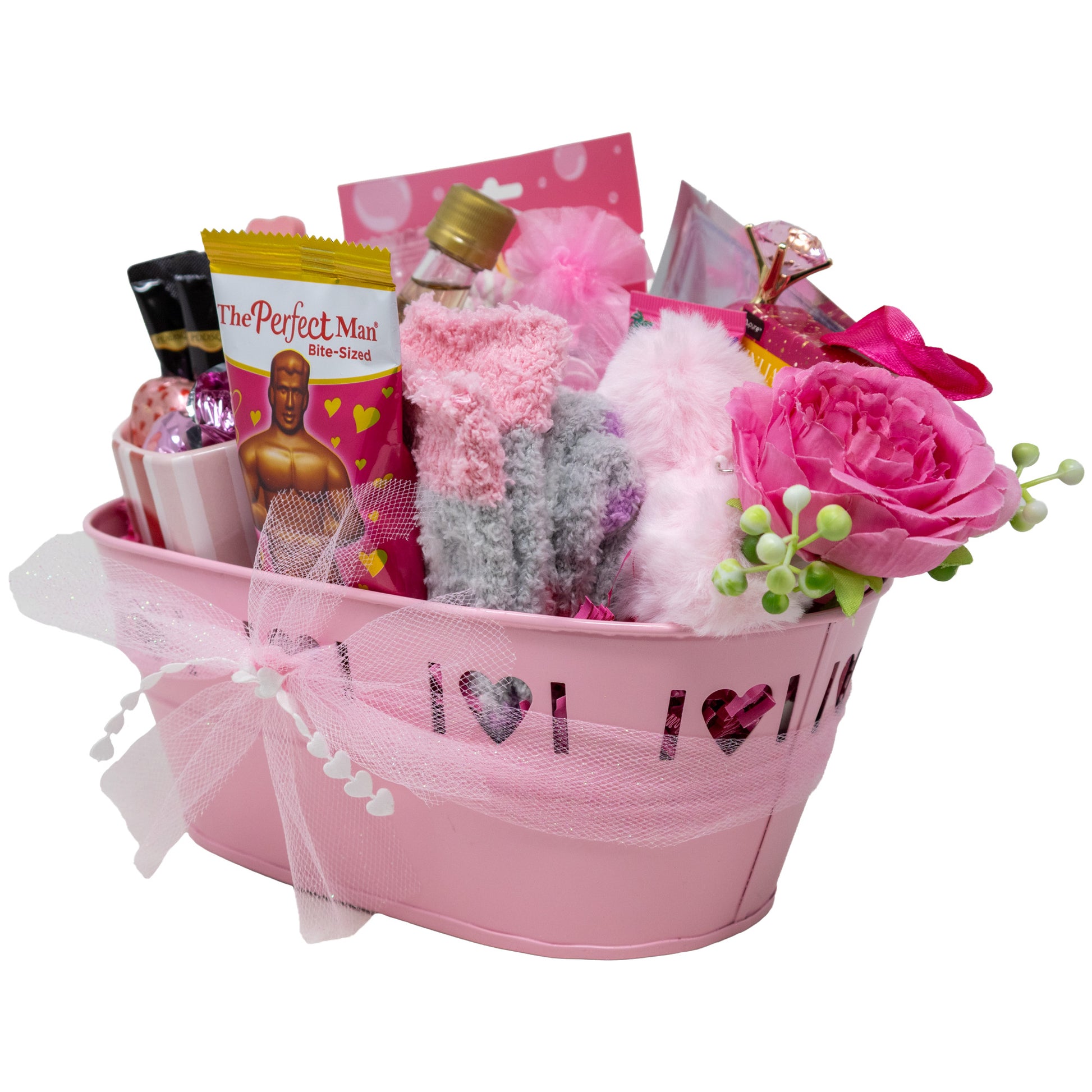 Galentine's Gift Basket - The Perfect Man  