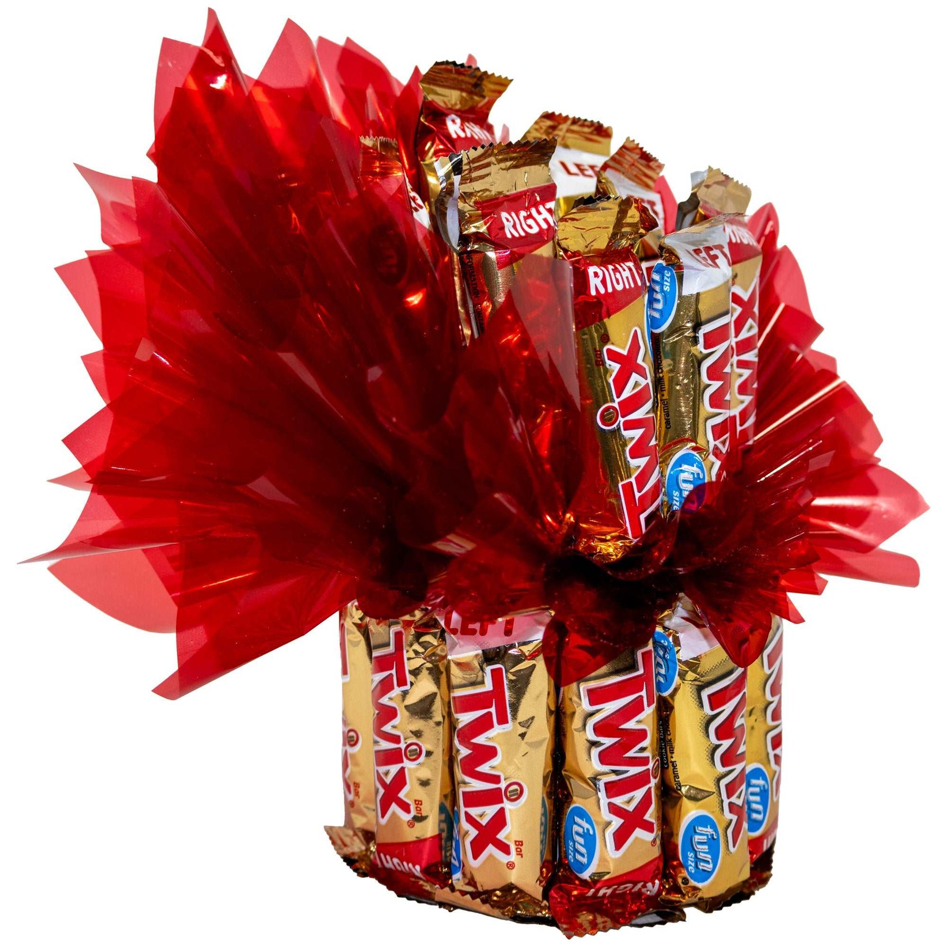 Twix Fun Size Candy Bouquet No Need to Pick a Side