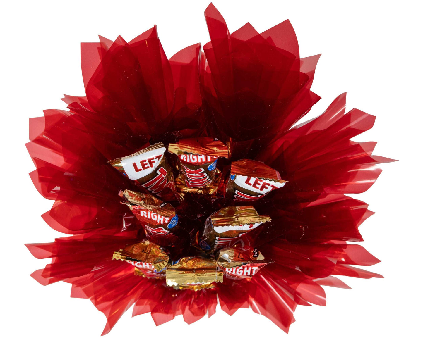 Twix Fun Size Candy Bouquet No Need to Pick a Side