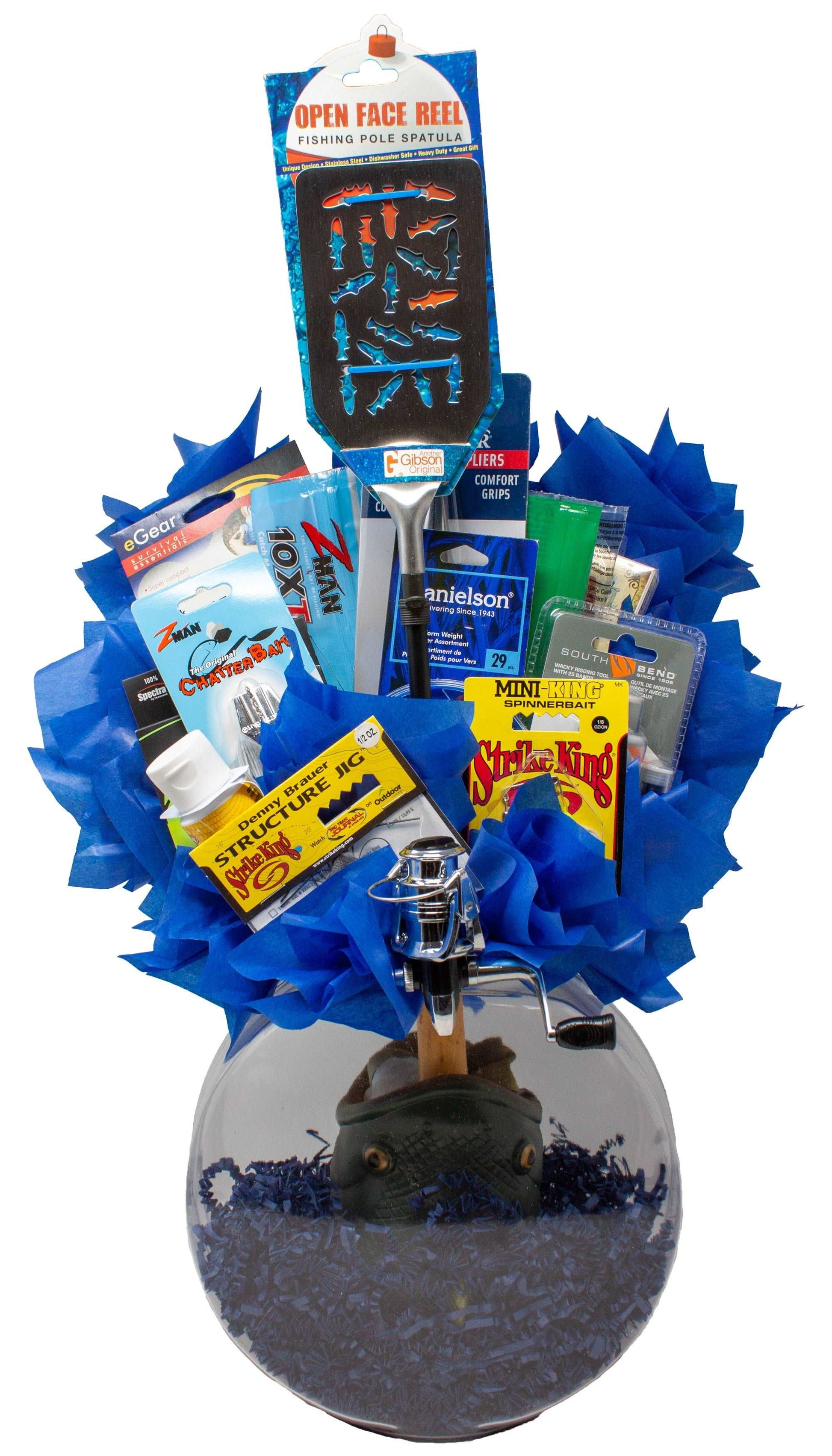 Fishing Gift Bouquet. Great Gift Idea for the Man Who Has Everything –  Powers Handmade Gifts