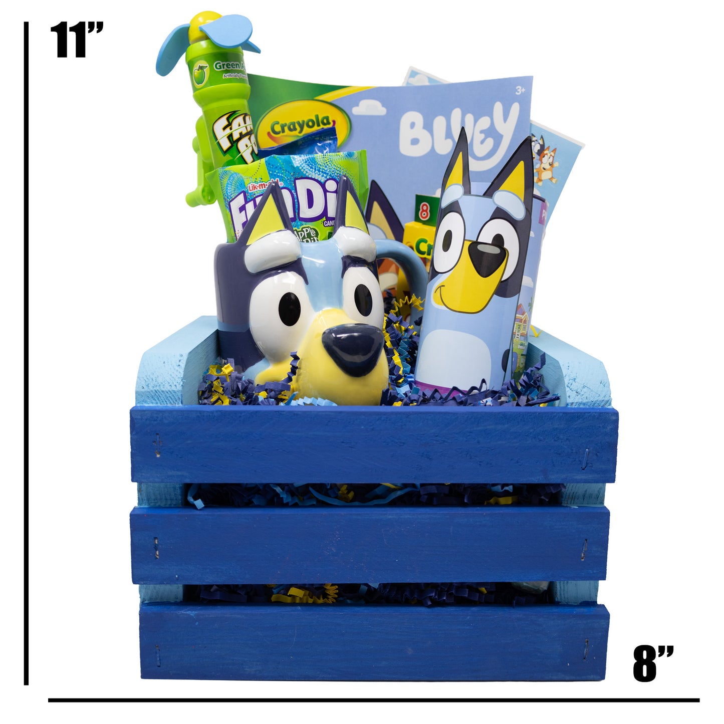 Ultimate Bluey Coloring, Activity, Mug & Candy Gift Basket