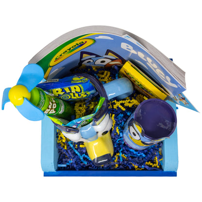 Ultimate Bluey Coloring, Activity, Mug & Candy Gift Basket
