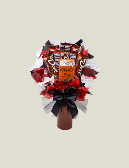 Dark Chocolate Gourmet Candy Bouquet