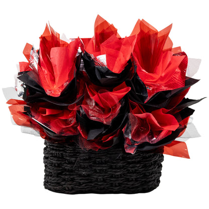 Valentine's Jerky and Chocolate Bouquet for Him