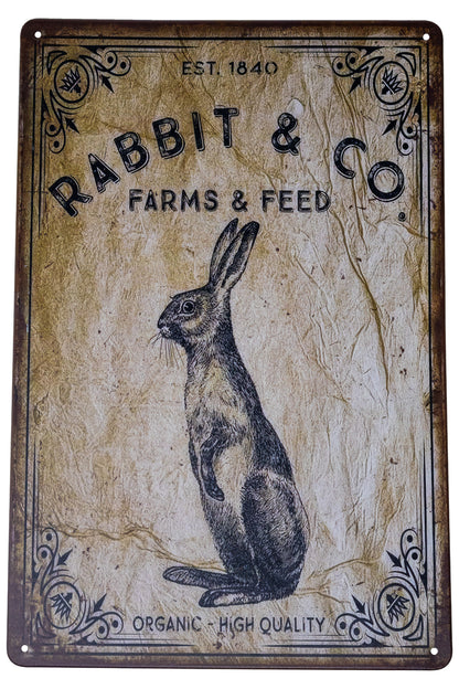 Welcome Spring Rabbit Decor & Candy Basket