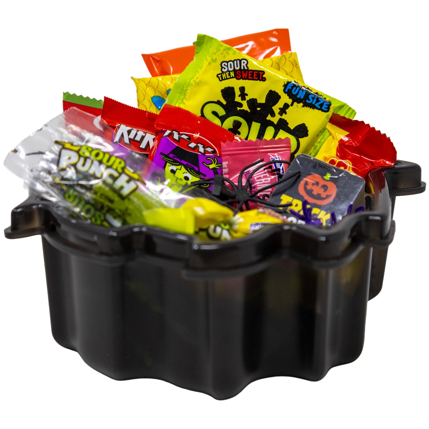 Witch Halloween Snackle Box with Candy & Game