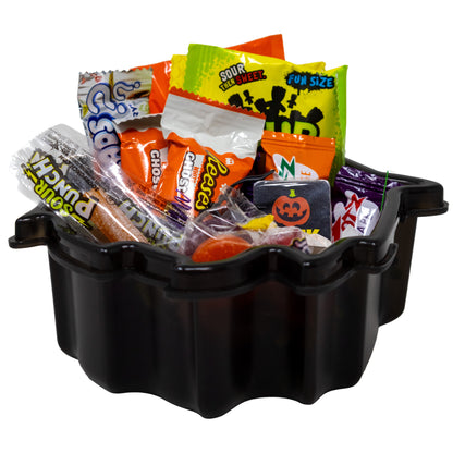 Witch Halloween Snackle Box with Candy & Game