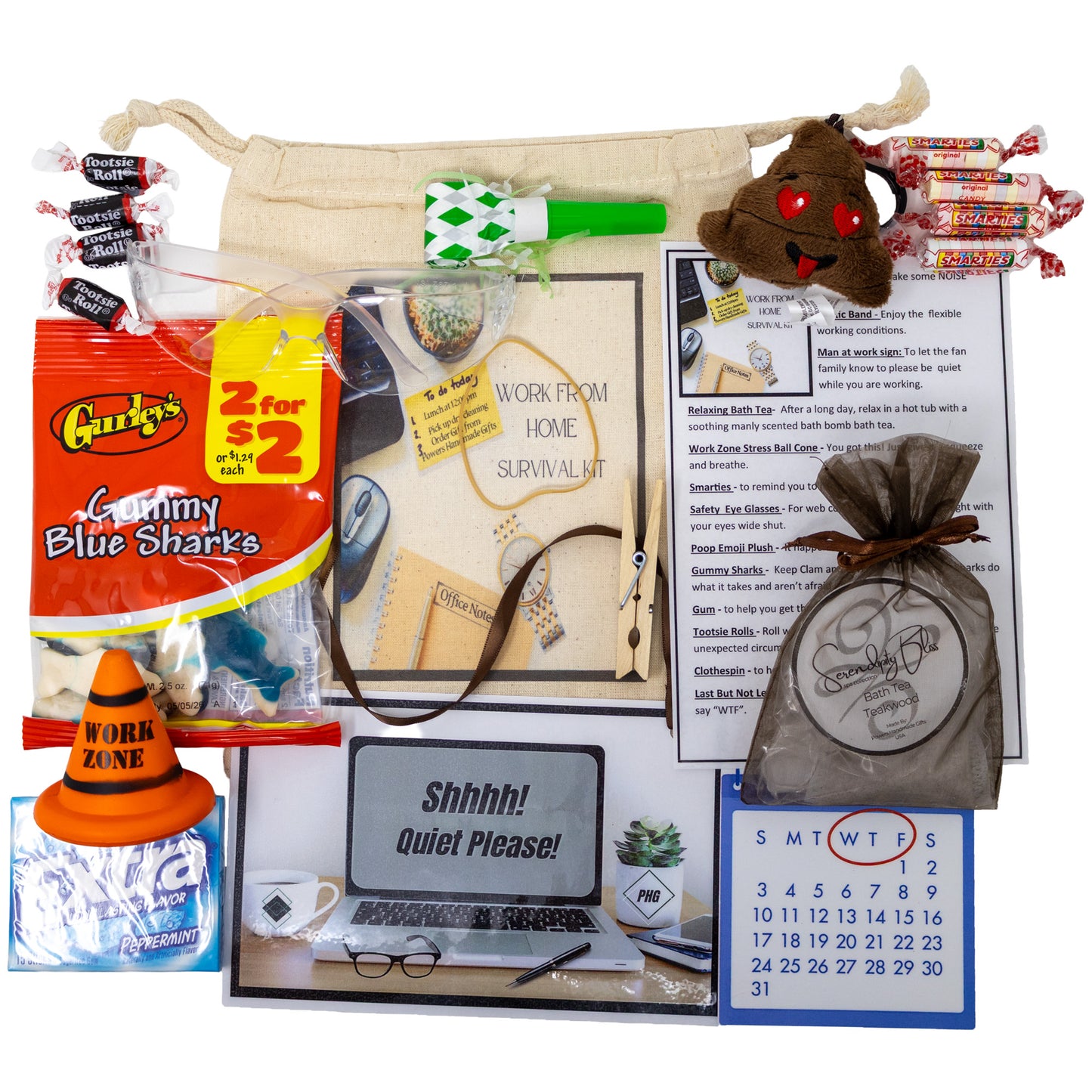 Work From Home Men's Survival Kit