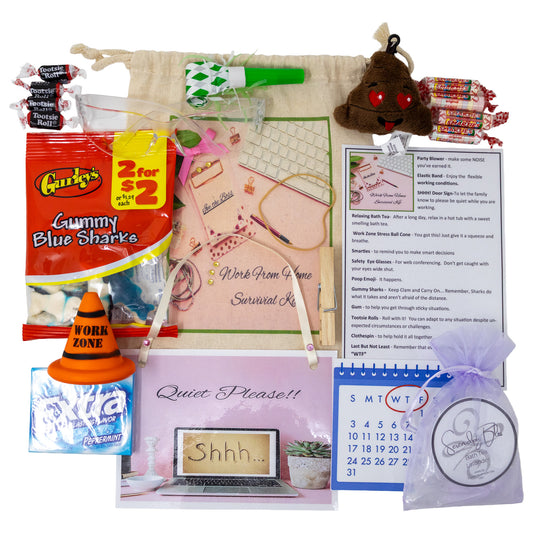 Work From Home Women's Survival Kit