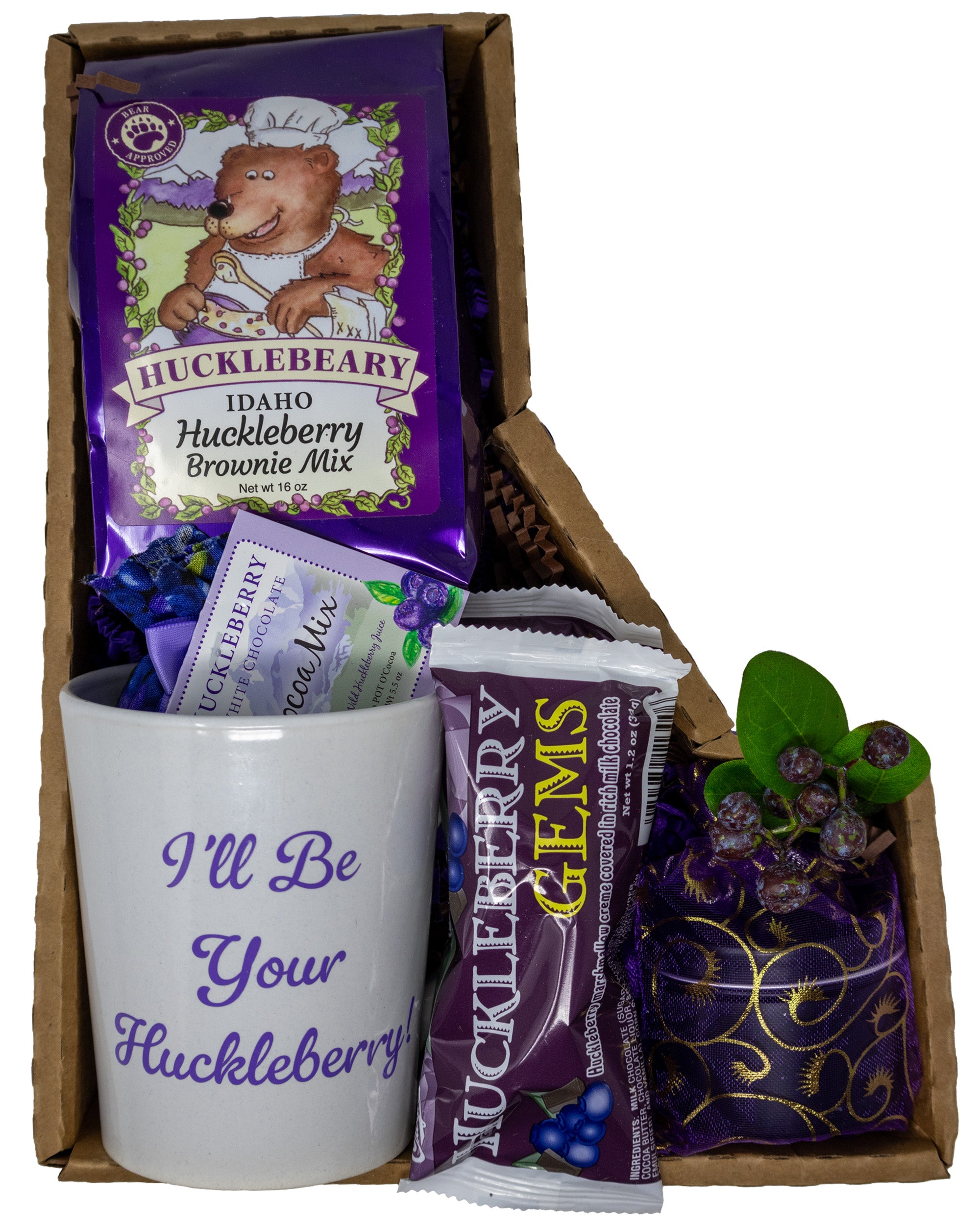 2024 Unique Idaho Gift basket with Huckleberry BBQ Sauce & Specialty Foods