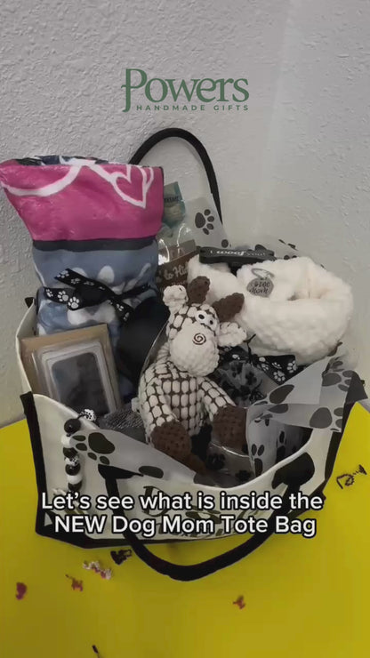 Dog Mom Tote Bag Gift Set