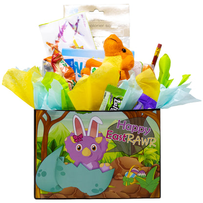 Happy EastRAWR Dinosaur Themed Easter Gift Box
