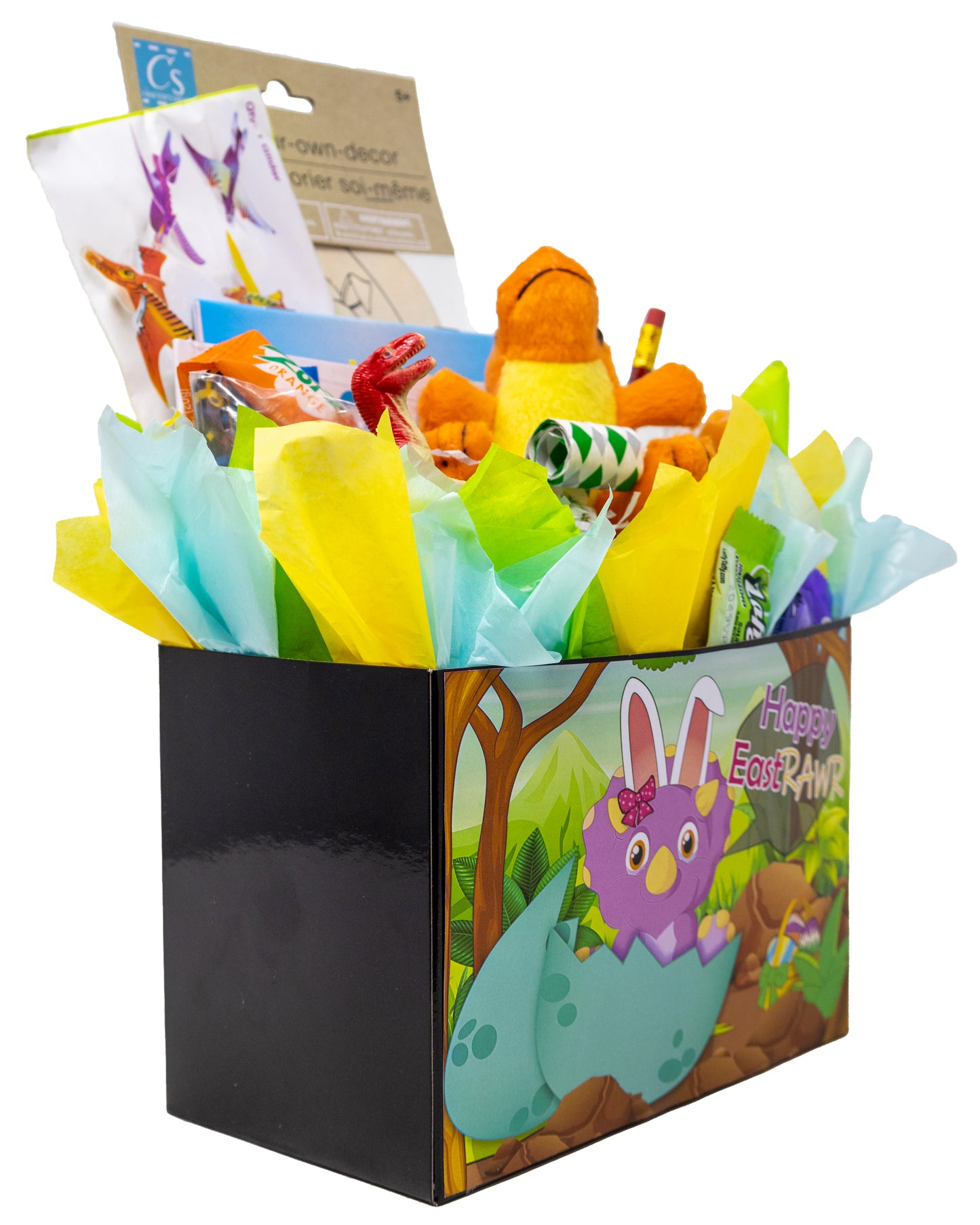 Happy EastRAWR Dinosaur Themed Easter Gift Box